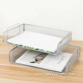 metal iron table paper grid office file holder
